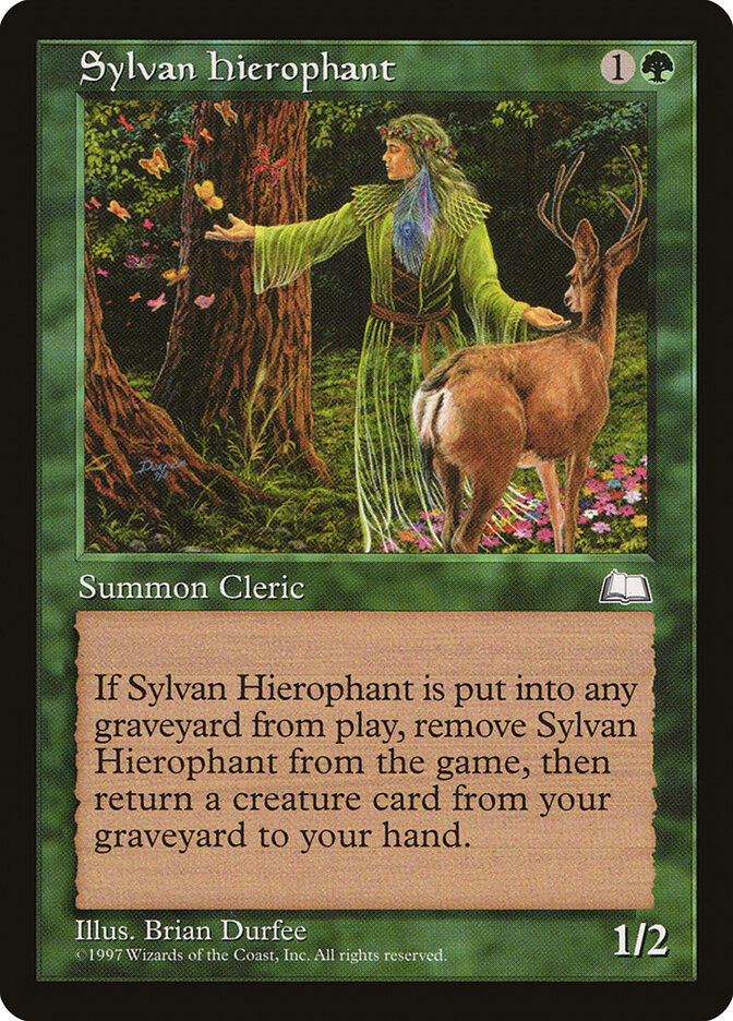 Sylvan Hierophant — Weatherlight (WTH) #141