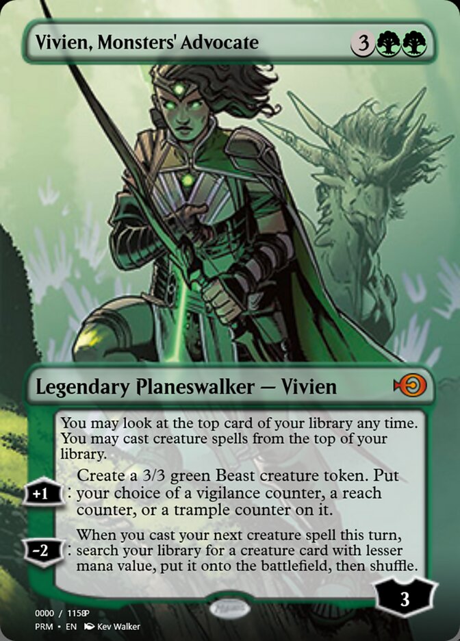 Vivien, Monsters' Advocate — Magic Online Promos (PRM) #80799
