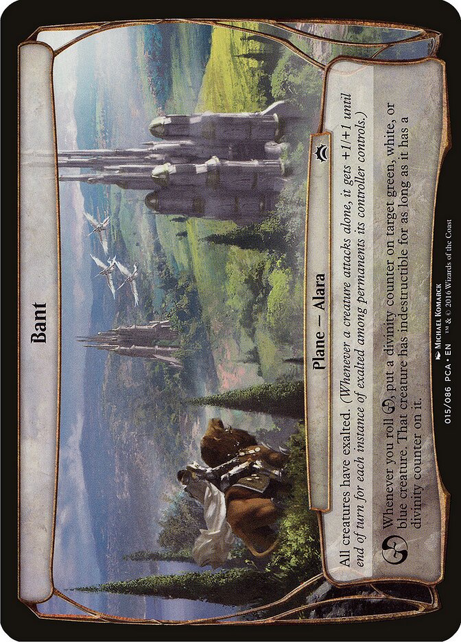 Bant — Planechase Anthology Planes (OPCA) #15