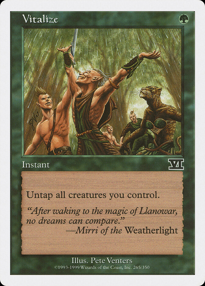 Vitalize — Classic Sixth Edition (6ED) #265