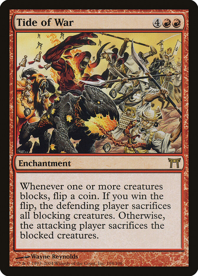 Tide of War — Champions of Kamigawa (CHK) #194