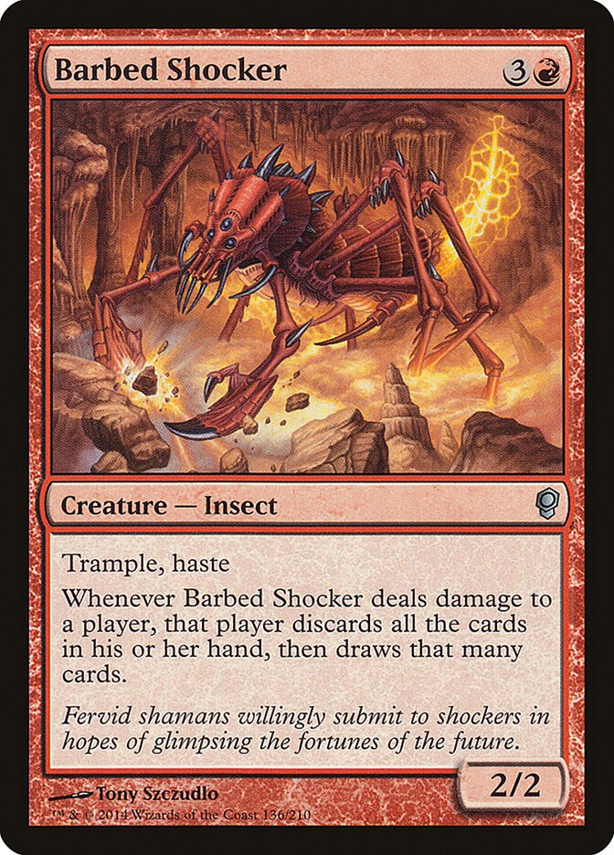 Barbed Shocker — Conspiracy (CNS) #136