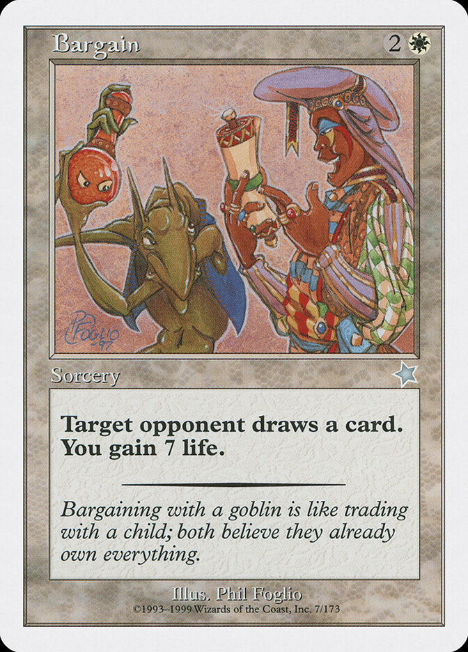 Bargain — Starter 1999 (S99) #7
