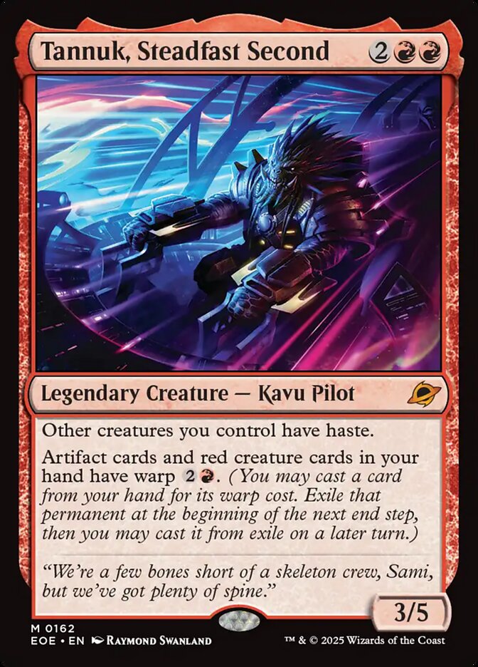 Tannuk, Steadfast Second — Edge of Eternities (EOE) #162