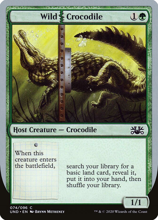 Wild Crocodile — Unsanctioned (UND) #74