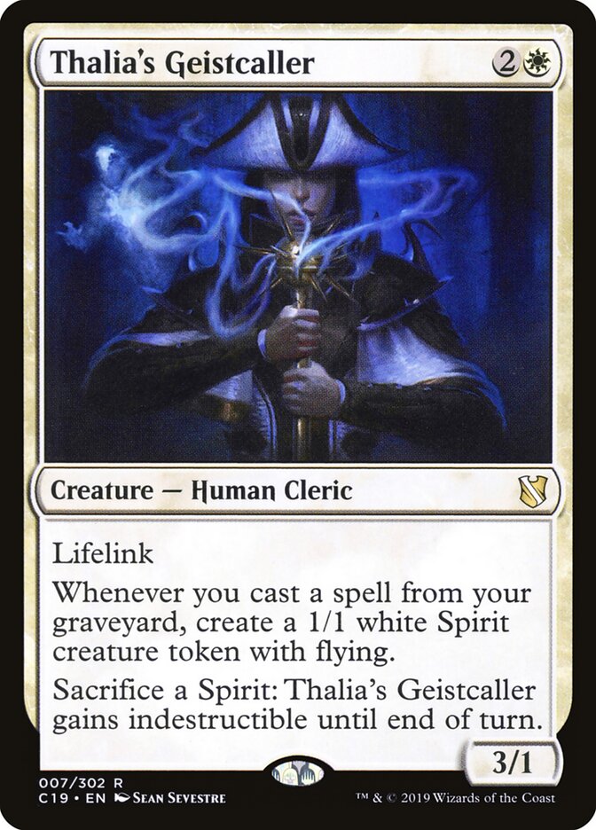 Thalia's Geistcaller — Commander 2019 (C19) #7