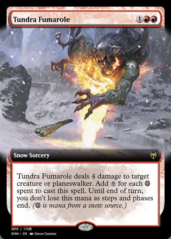 Tundra Fumarole — Magic Online Promos (PRM) #88318