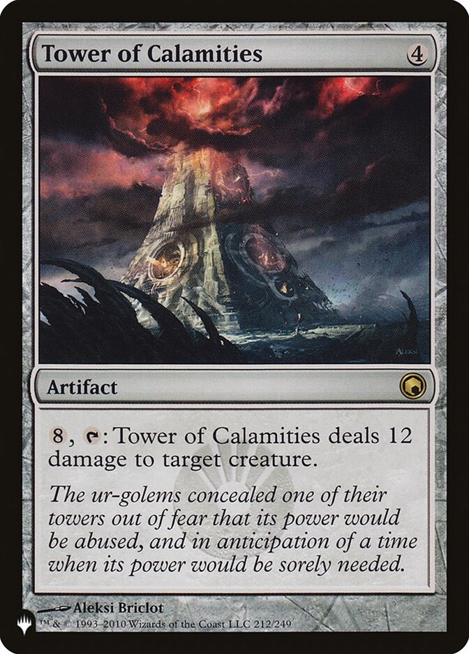 Tower of Calamities — The List (PLST) #SOM-212