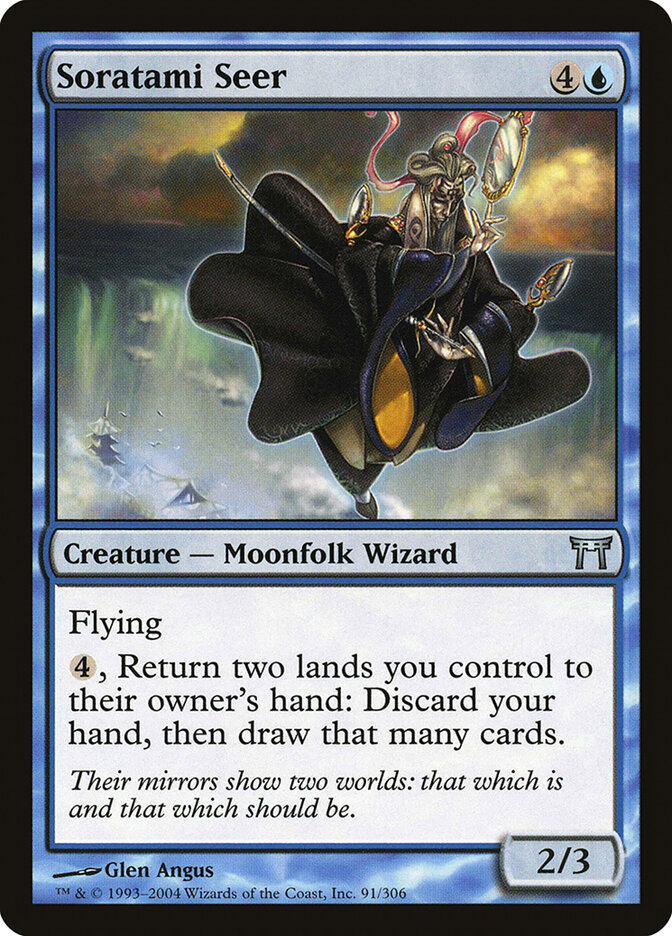 Soratami Seer — Champions of Kamigawa (CHK) #91