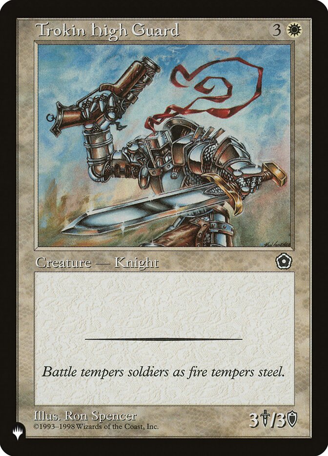 Trokin High Guard — The List (PLST) #P02-26