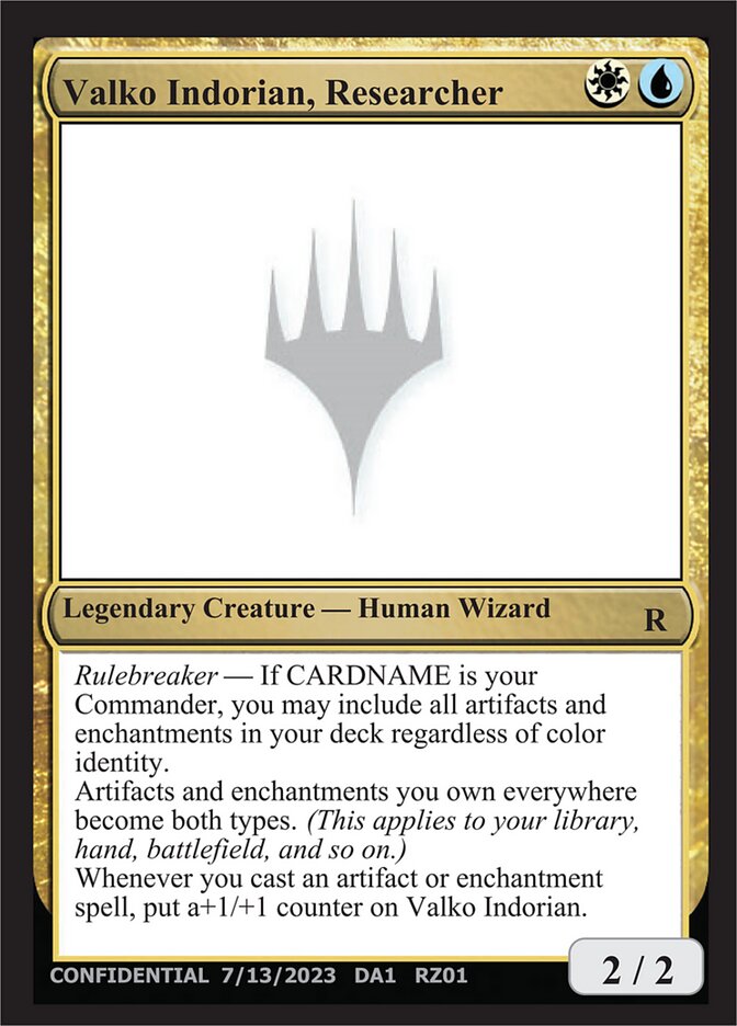 Valko Indorian, Researcher — Unknown Event (UNK) #RZ01c