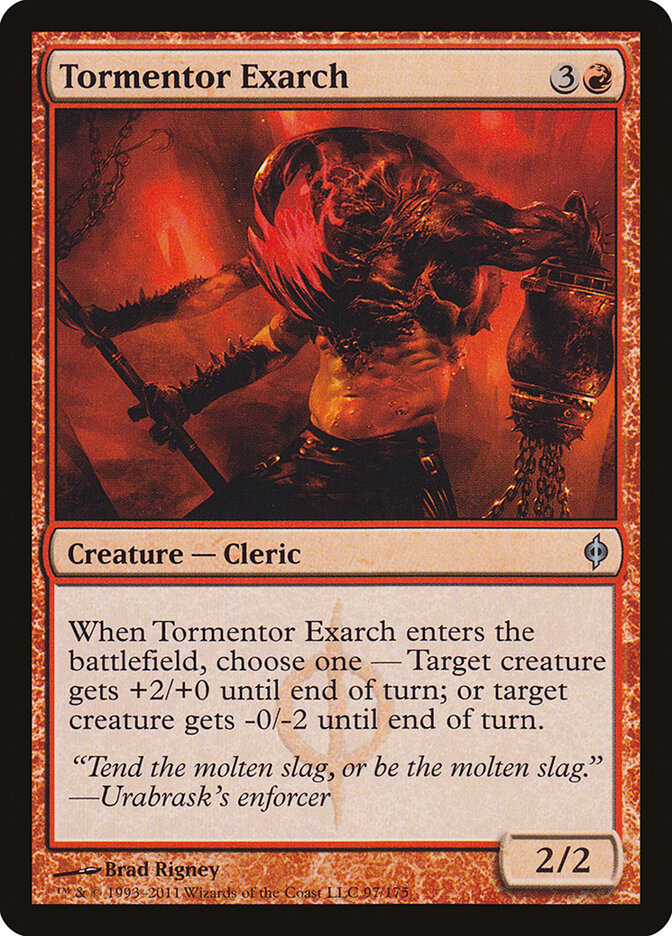 Tormentor Exarch — New Phyrexia (NPH) #97