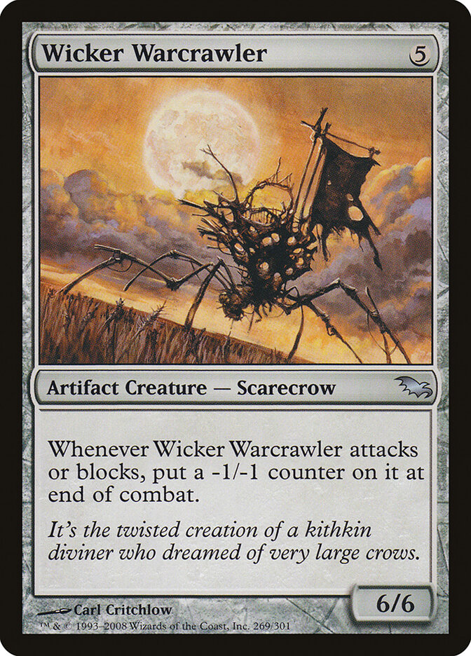 Wicker Warcrawler — Shadowmoor (SHM) #269