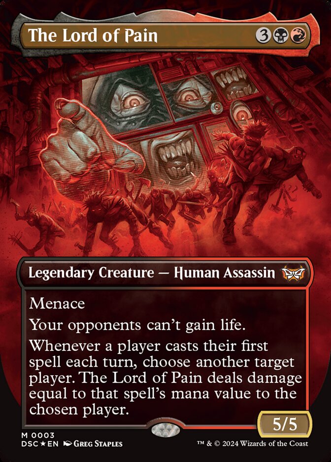 The Lord of Pain — Duskmourn: House of Horror Commander (DSC) #3