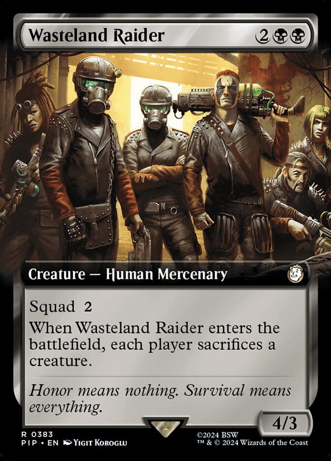Wasteland Raider — Fallout (PIP) #383