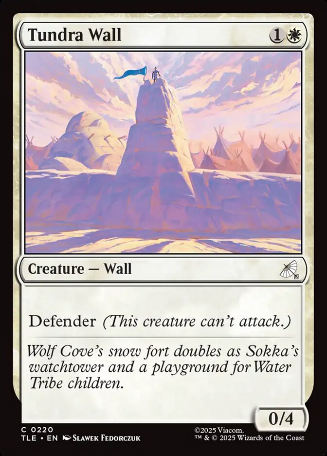 Tundra Wall — Avatar: The Last Airbender Eternal (TLE) #220