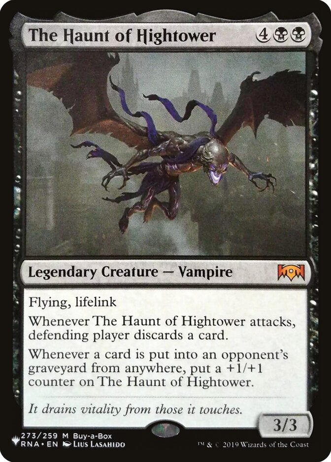 The Haunt of Hightower — The List (PLST) #RNA-273