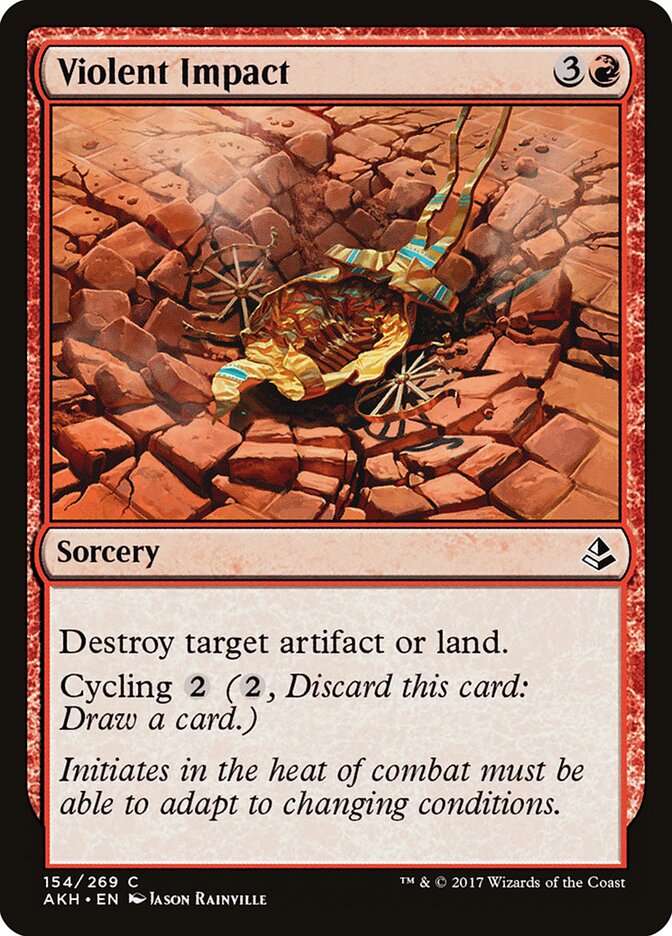 Violent Impact — Amonkhet (AKH) #154