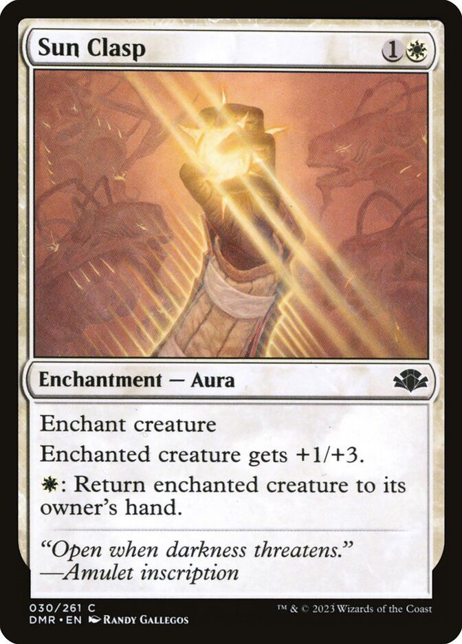 Sun Clasp — Dominaria Remastered (DMR) #30