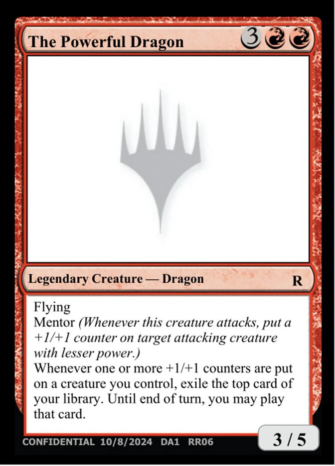 The Powerful Dragon — Unknown Event (UNK) #RR06b