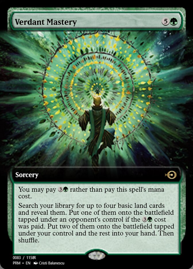 Verdant Mastery — Magic Online Promos (PRM) #90138