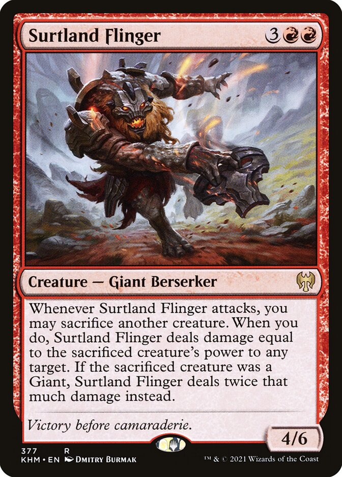 Surtland Flinger — Kaldheim (KHM) #377