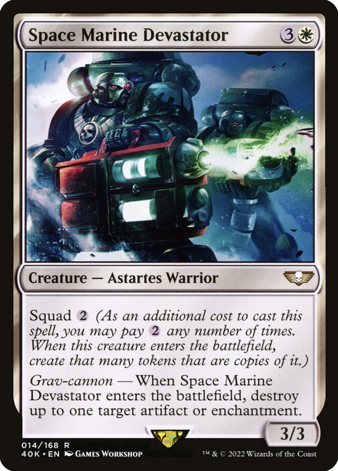 Space Marine Devastator — Warhammer 40,000 Commander (40K) #14