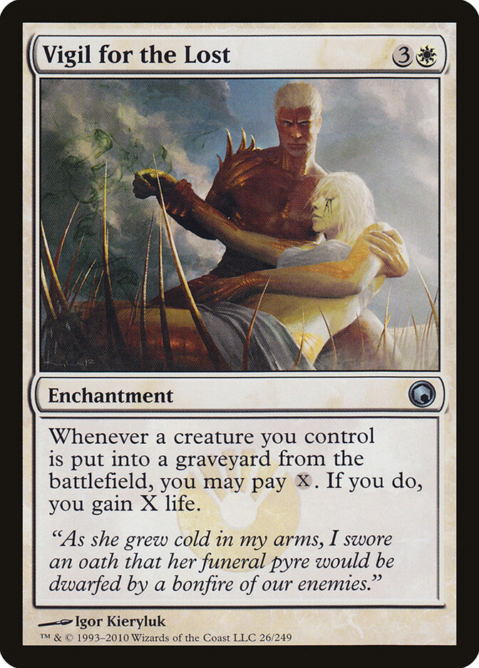 Vigil for the Lost — Scars of Mirrodin (SOM) #26