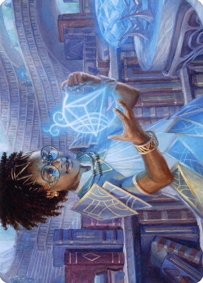 Zimone, Quandrix Prodigy // Zimone, Quandrix Prodigy — Strixhaven Art Series (ASTX) #46