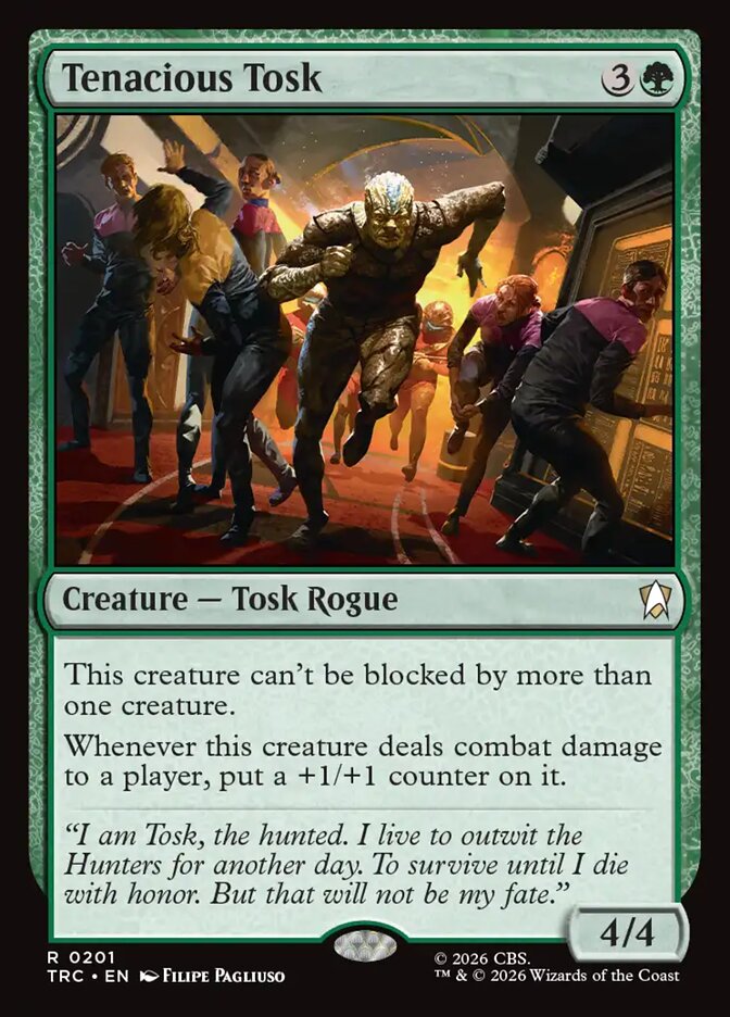 Tenacious Tosk — Star Trek Commander (TRC) #201