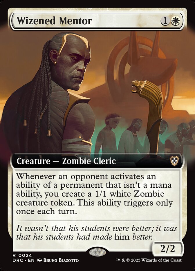 Wizened Mentor — Aetherdrift Commander (DRC) #24