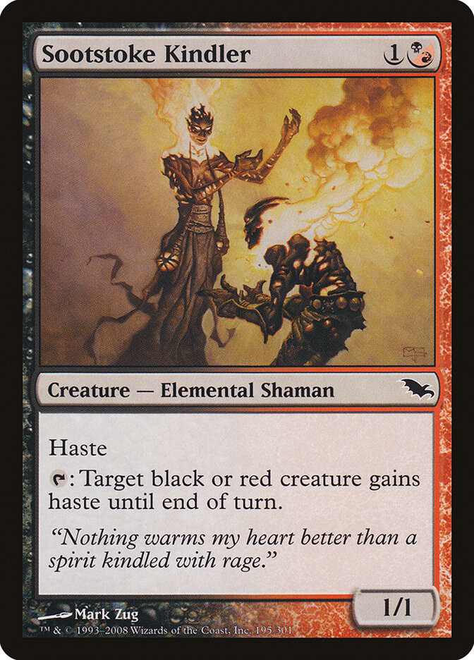 Sootstoke Kindler — Shadowmoor (SHM) #195