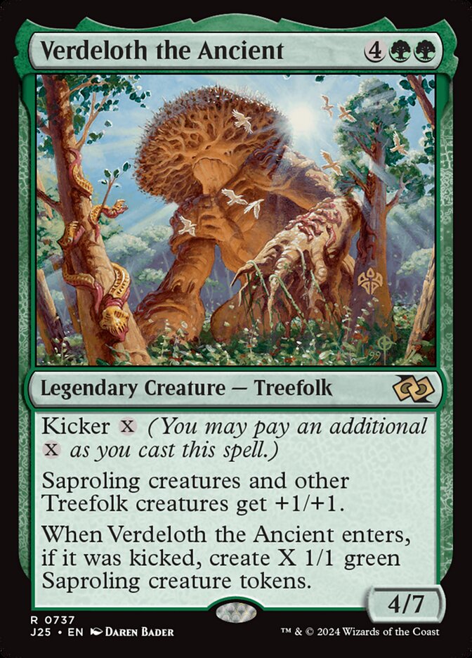 Verdeloth the Ancient — Foundations Jumpstart (J25) #737