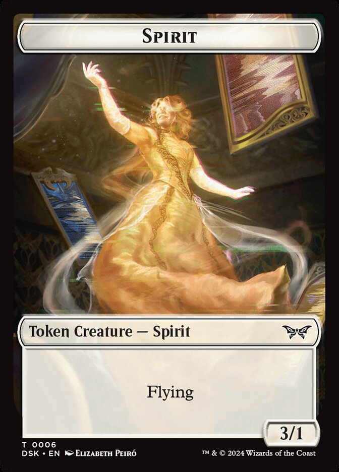 Spirit — Duskmourn: House of Horror Tokens (TDSK) #6