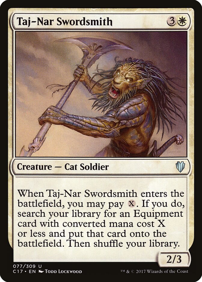 Taj-Nar Swordsmith — Commander 2017 (C17) #77
