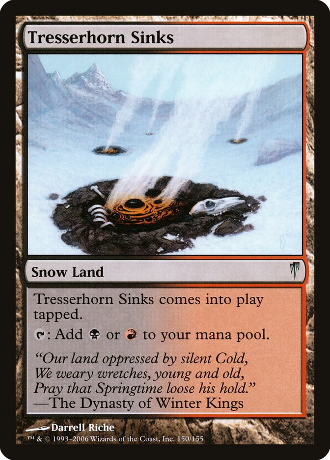 Tresserhorn Sinks — Coldsnap (CSP) #150