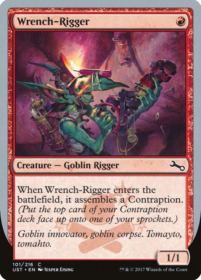 Wrench-Rigger — Unstable (UST) #101