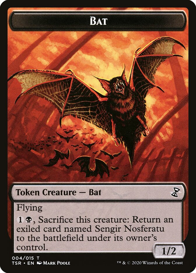 Bat — Time Spiral Remastered Tokens (TTSR) #4