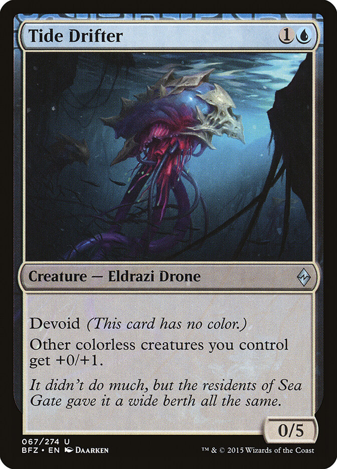 Tide Drifter — Battle for Zendikar (BFZ) #67