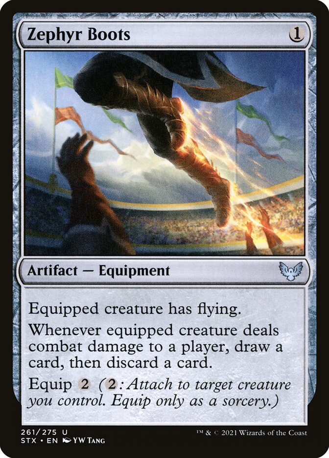 Zephyr Boots — Strixhaven: School of Mages (STX) #261