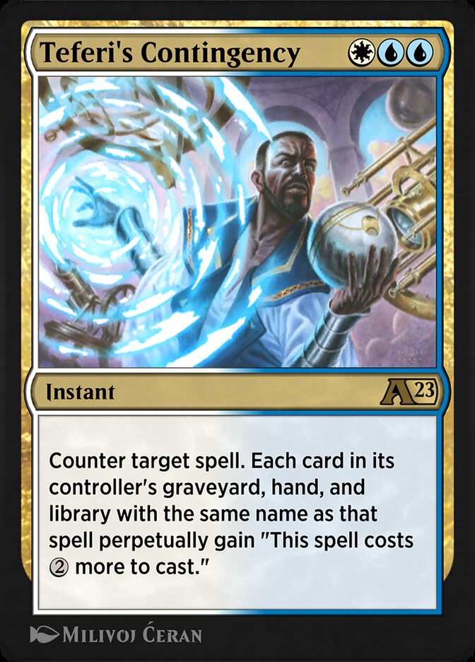 Teferi's Contingency — Alchemy: Dominaria (YDMU) #27