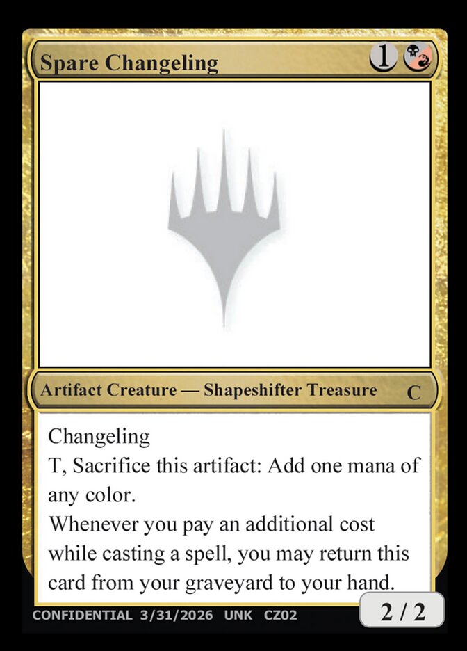 Spare Changeling — Unknown Event (UNK) #CZ02