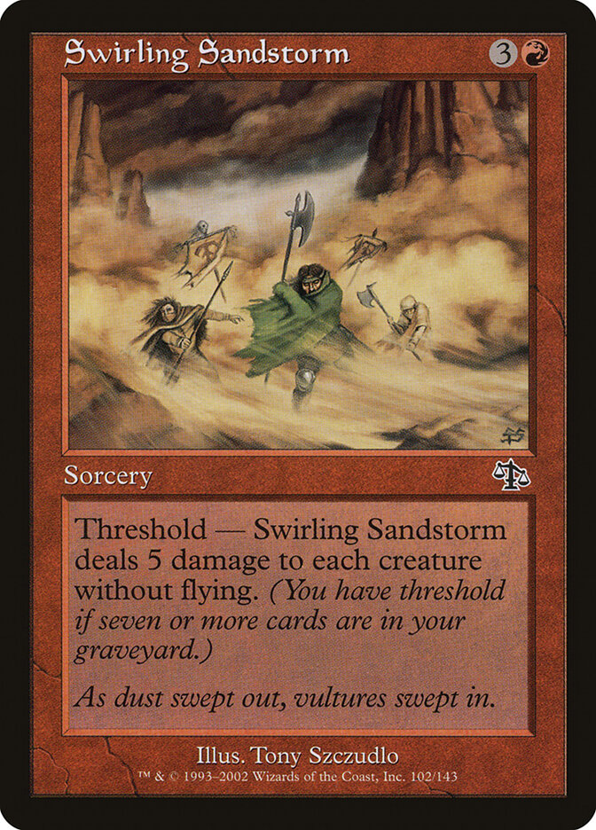 Swirling Sandstorm — Judgment (JUD) #102