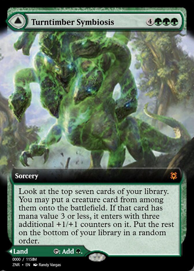 Turntimber Symbiosis // Turntimber, Serpentine Wood — Magic Online Promos (PRM) #83868