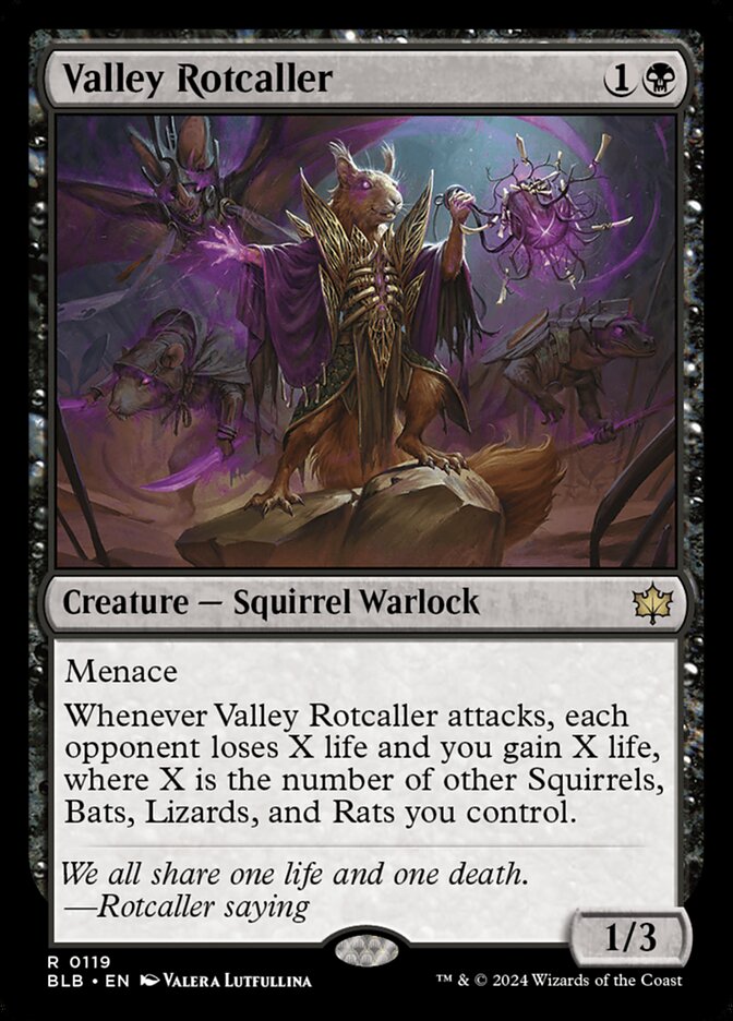 Valley Rotcaller — Bloomburrow (BLB) #119