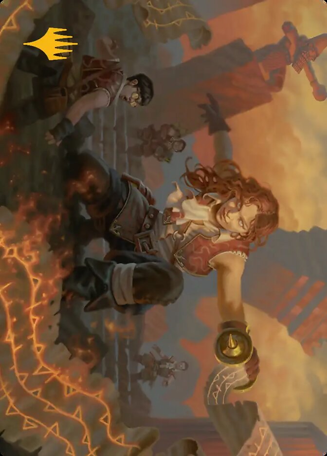 Zealous Lorecaster // Zealous Lorecaster — Secrets of Strixhaven Art Series (ASOS) #14