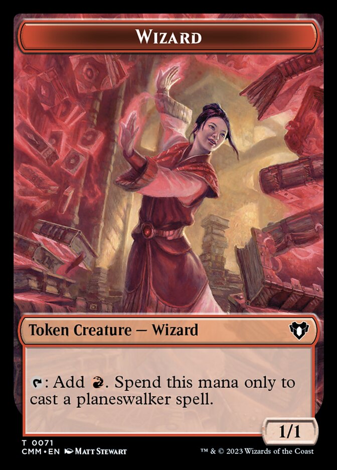 Wizard — Commander Masters Tokens (TCMM) #71