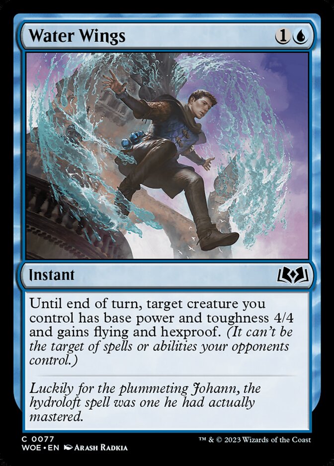 Water Wings — Wilds of Eldraine (WOE) #77