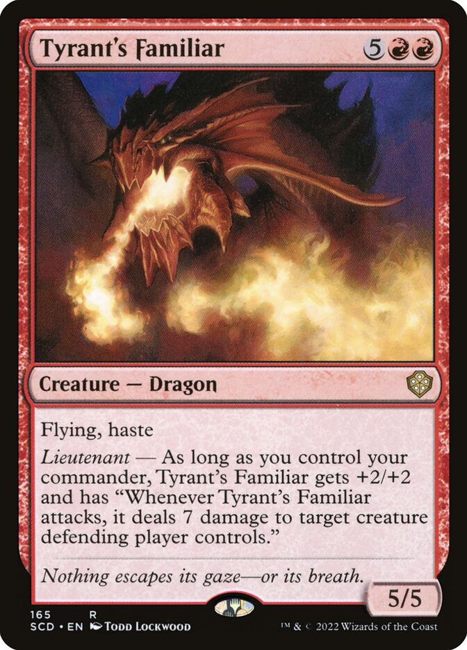 Tyrant's Familiar — Starter Commander Decks (SCD) #165