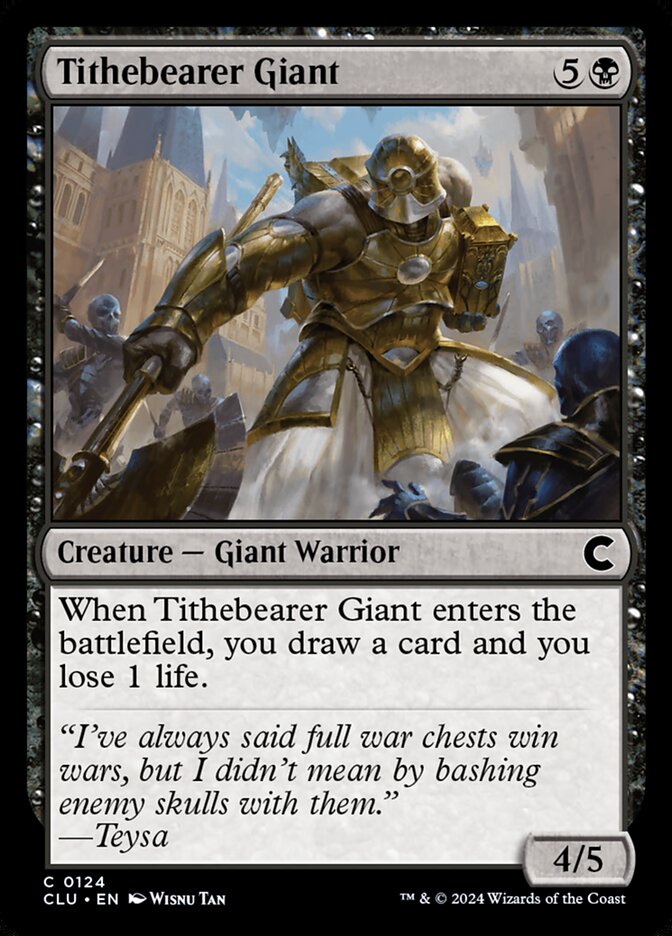 Tithebearer Giant — Ravnica: Clue Edition (CLU) #124